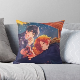 Gối IN HÌNH Sasaki và Miyano anime chibi gồm cả vỏ và ruột chất đẹp êm ái tiện lợi