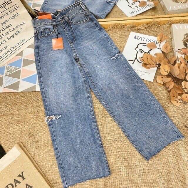 Quần jean nữ dáng suông | BigBuy360 - bigbuy360.vn