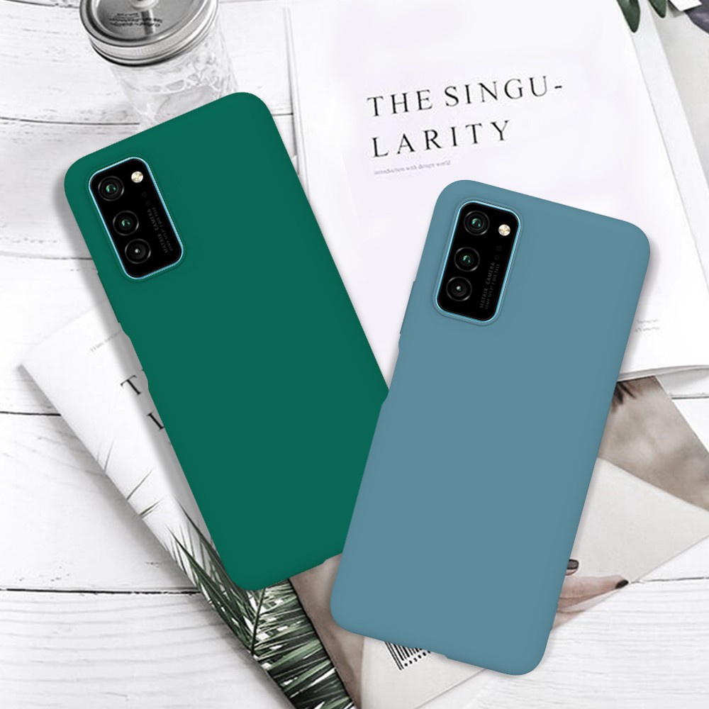 Ốp điện thoại màu trơn chống bẩn phù hợp cho Samsung A12 M51 S20 Plus S20FE S20 Ultra Note 10Lite