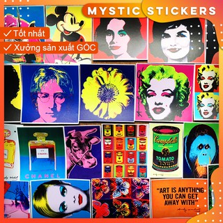 [SET 10 STICKER chủ đề HỘI HOẠ]