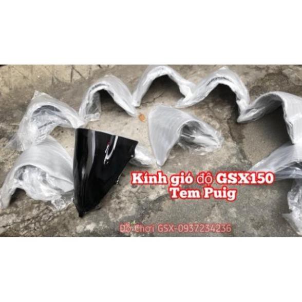 Kính chắn gió độ GSX150R - tem Puig
