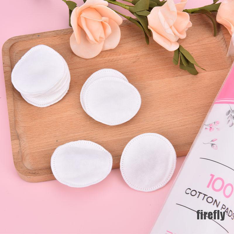 Set 100 Bông Tẩy Trang Tròn Mềm Mại Chuyên Dụng
