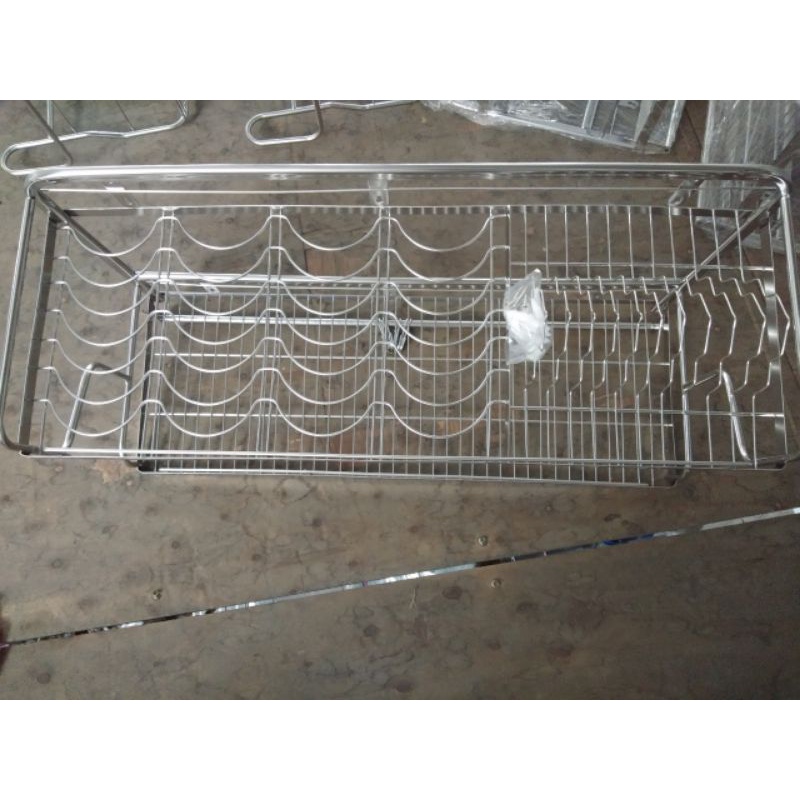 Kệ úp chén inox 304 loại 2 tầng đủ size