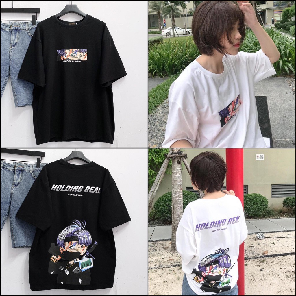 Áo thun in chữ Trunk unisex | BigBuy360 - bigbuy360.vn