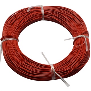 Dây Điện 0.5MM Màu Đỏ ( Cuộn 100 Mét)