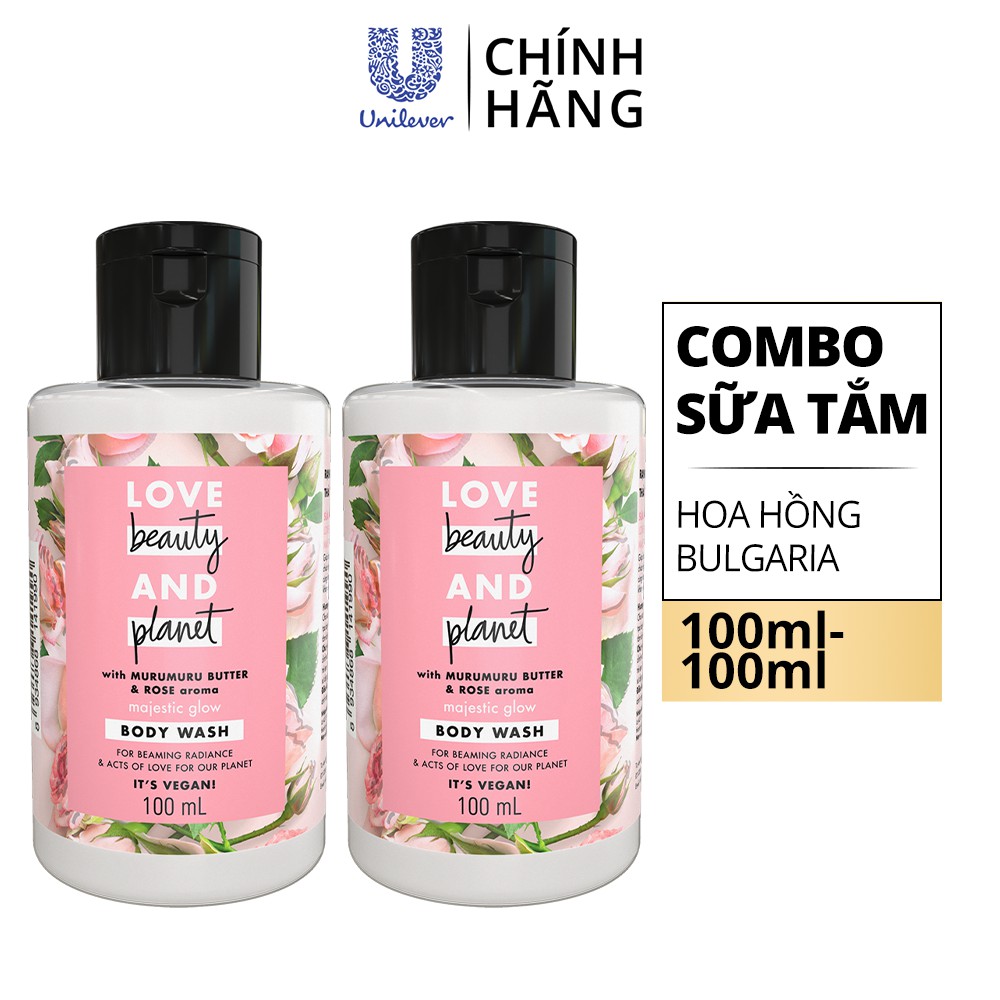 [HB GIFT] Quà tặng bộ sữa tắm Love Beauty and Planet 100ml x 2 - Giao ngẫu nhiên&lt;br&gt;