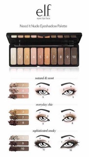 Bảng phấn mắt ELF Need it nude