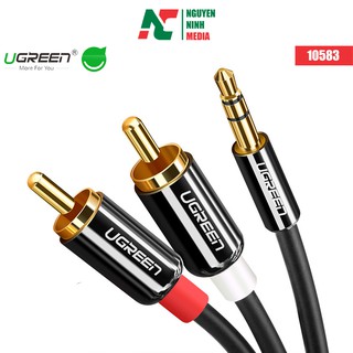 Cáp audio ra 2 đầu rca ugreen ug-10583 dài 1.5m