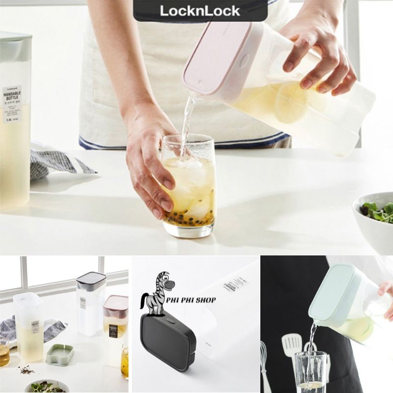 Bình đựng nước LocknLock Handle Bottle dung tích 1.4L HAP817