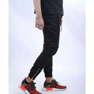 Quần Jogger ziper Kaki Nam
