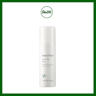 Xịt khoáng innisfree trà xanh❤️FREESHIP❤️ Xịt khoáng trà xanh Innisfree green tea mineral mist [mẫu mới]