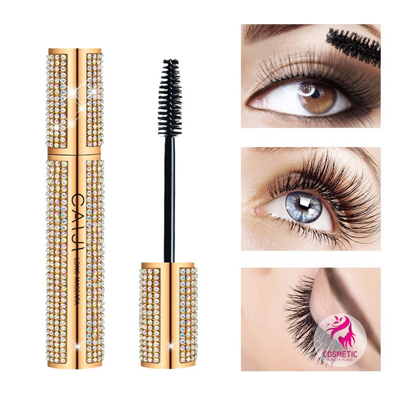 Mascara CAIJI Kháng Nước Lâu Trôi Vỏ Ánh Kim Cương Sành Điệu P57