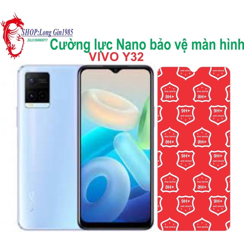 Vivo Y32 Cường lực Nano chống va đập chống trầy xước tốt