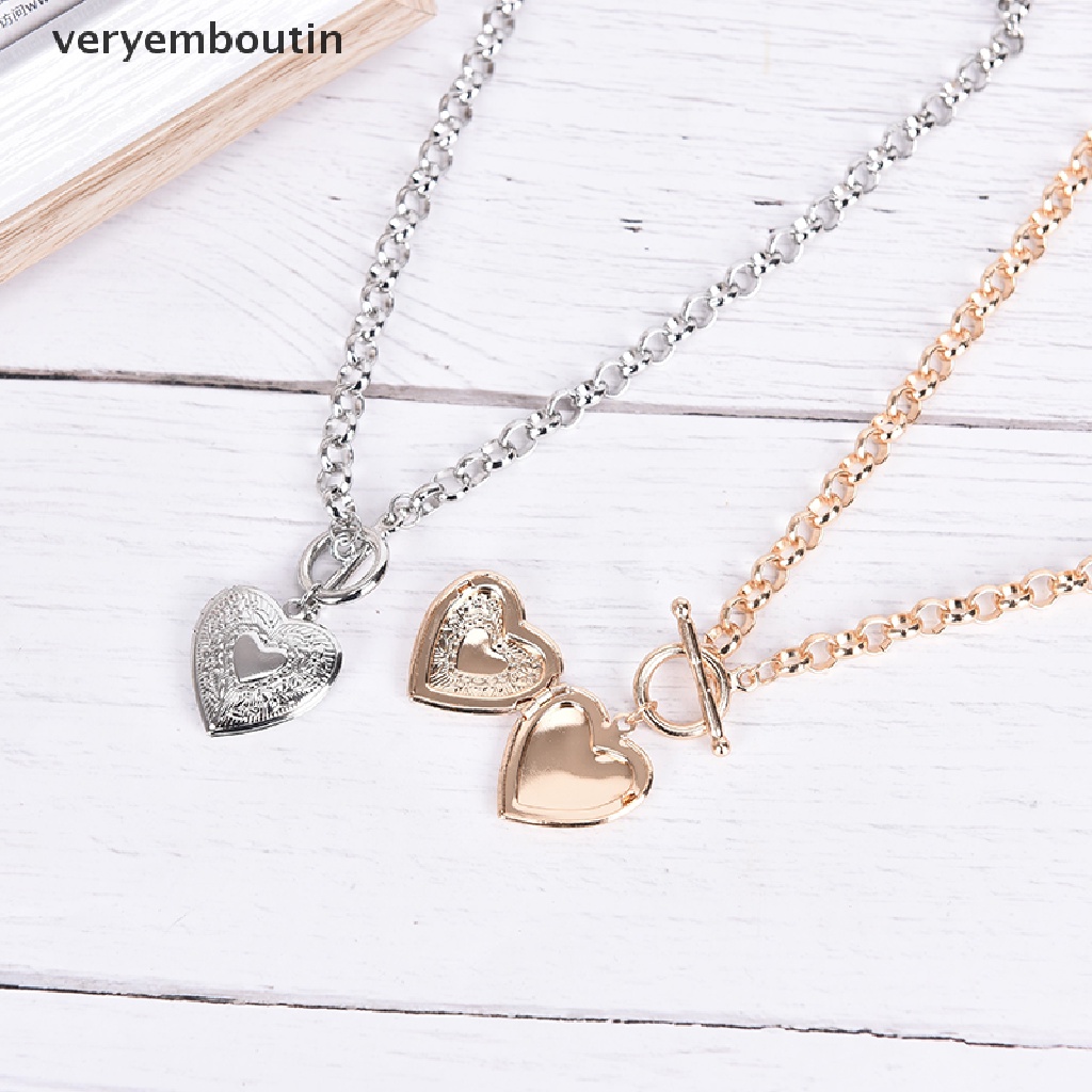 Vòng cổ Mặt Khung Ảnh Hình Trái Tim Thời Trang