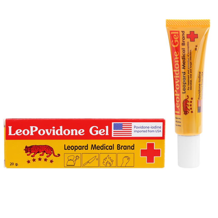 Gel sát khuẩn Leopovidone 20g  - Yespharmacy
