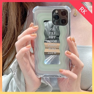 Ốp lưng iphone Ốp lưng iphone Thời Trang Ốp Điện Thoại Tpu Silicon Mặt Gương Cho Iphone 6/6plus/6s/6splus/7/7plus/8/8plus/x/xs/11/12/13/mini/pro/max/plus/promax-Rk RK CASE