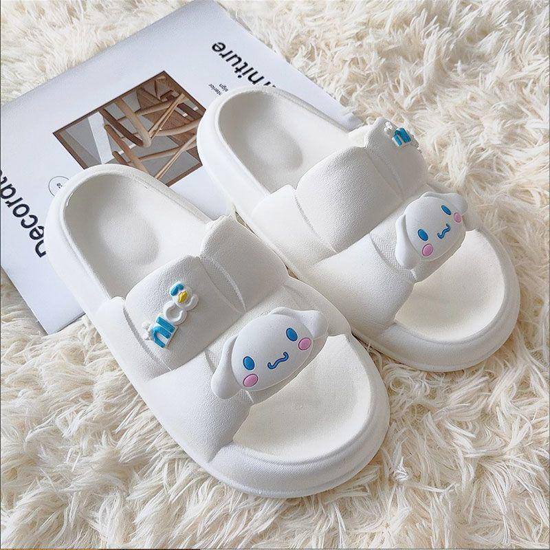 Hàng Có Sẵn Dép Đi Trong Nhà Đế Dày Phân Tầng In Hình Chú Chó Cinnamon Dễ Thương Thời Trang Mùa Hè Dành Cho Bạn Nữ