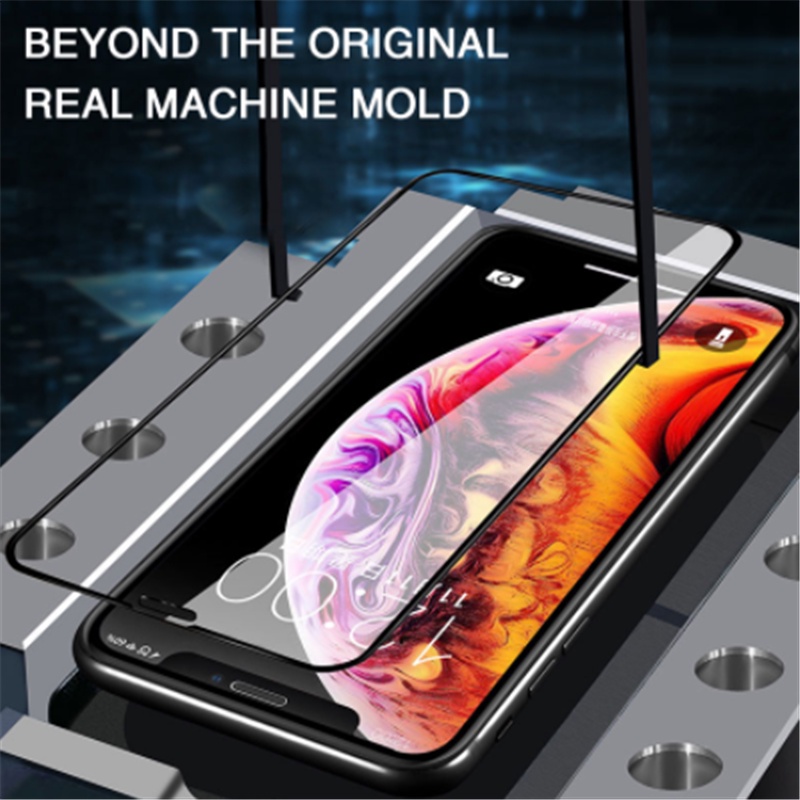 Kính Cường Lực 9D Bảo Vệ Màn Hình Cho Iphone 11 12 Mini Pro Max X Xr Xs Max 7 8 6s Pl