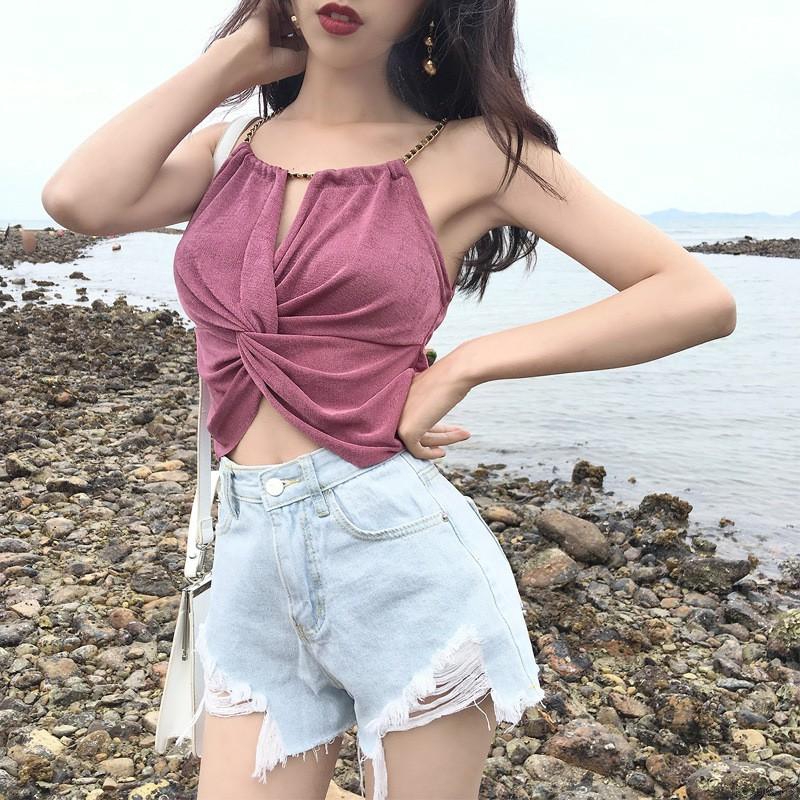 [Mã FAMAYWA giảm 10K đơn 50K] Áo 2 dây màu trơn gợi cảm dành cho nữ | BigBuy360 - bigbuy360.vn