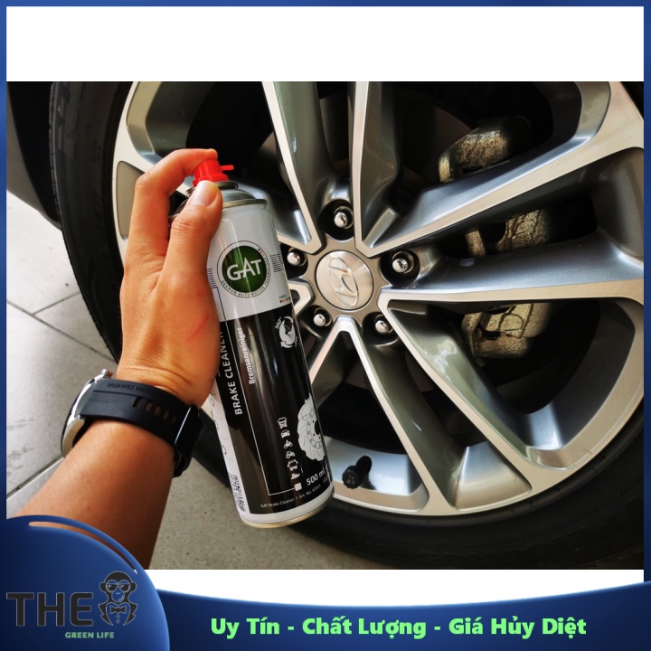 Vệ Sinh Phanh Bố Thắng Vệ Sinh Vết Bẩn Nhớt Trên Thắng Xe Brake Cleaner GAT Từ Đức 500ml Uy Tín - Chất Lượng - Giá