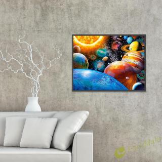 Tranh đính đá 5D tự làm hình vũ trụ đẹp mắt