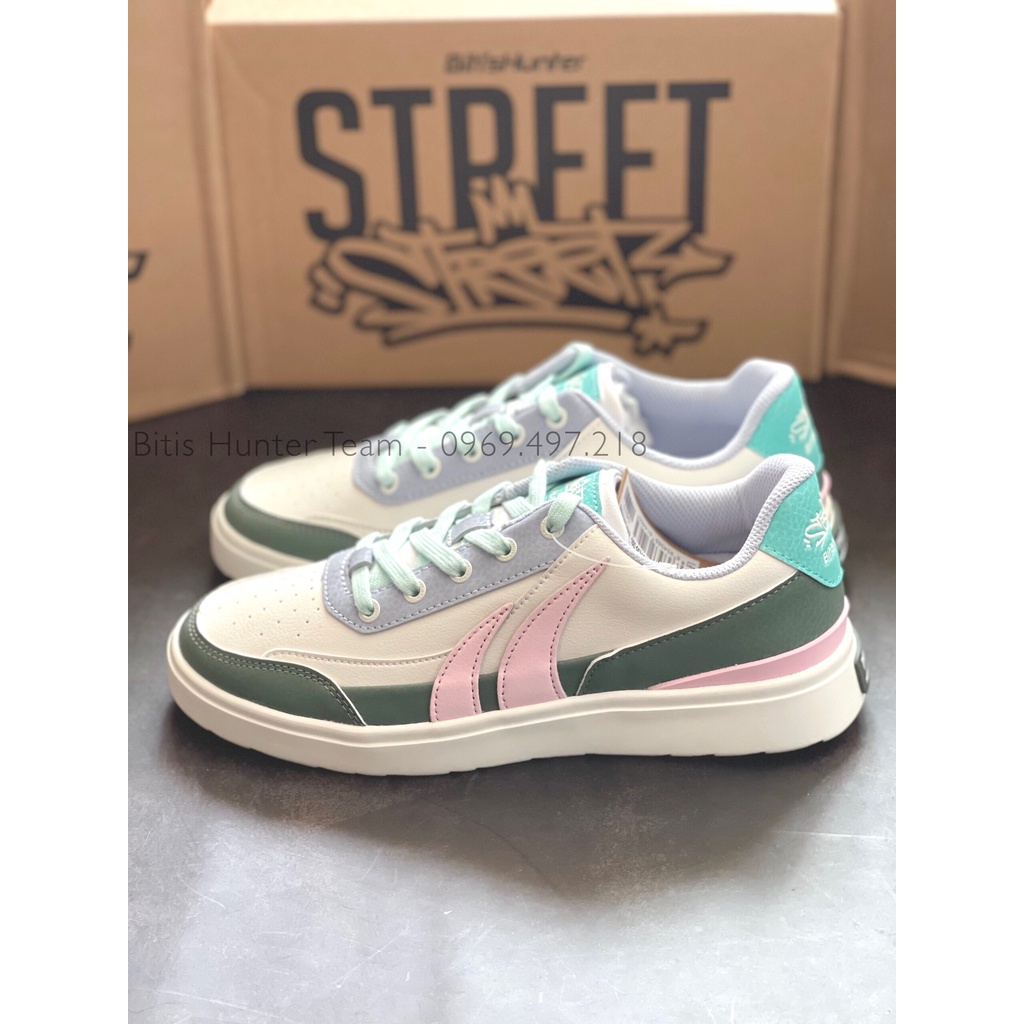 Giày Thể Thao Cao Cấp Nữ Street Z Collection Low GreenZ - DSWH06600HOG