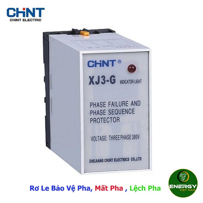 Thiết Bị Bảo Vệ 3 Pha, Mất Pha, Lệch Pha XJ3-G, Thấp Áp, Cao Áp XJ3-D