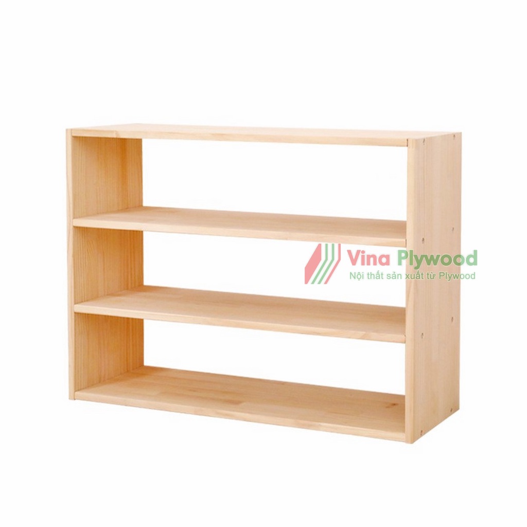Kệ để đồ chơi montessori chất liệu plywood an toàn cho trẻ, gỗ đạt chuẩn Carb-p2