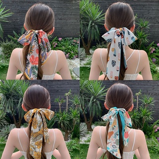 Khăn lụa buộc tóc dễ thương phong cách hàn quốc cho nữ