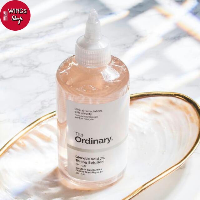 Toner The Ordinary Toner tẩy da chết Glycolic acid 7% 240ml Toning Solution | Wings Shop