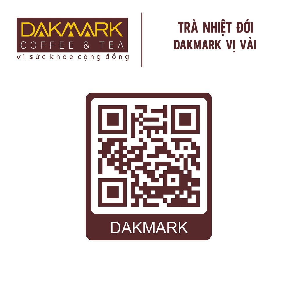 Trà trái cây nhiệt đới vị vải Dakmark (10 gói x 20g) | BigBuy360 - bigbuy360.vn
