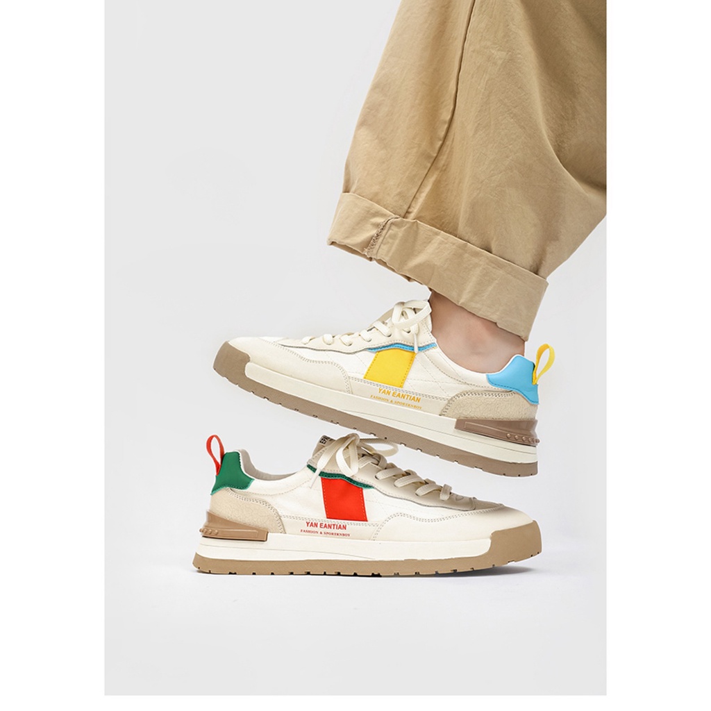 Giày Thể Thao Nam Thoáng Khí Phong Cách Hàn Quốc RKC179 Mới