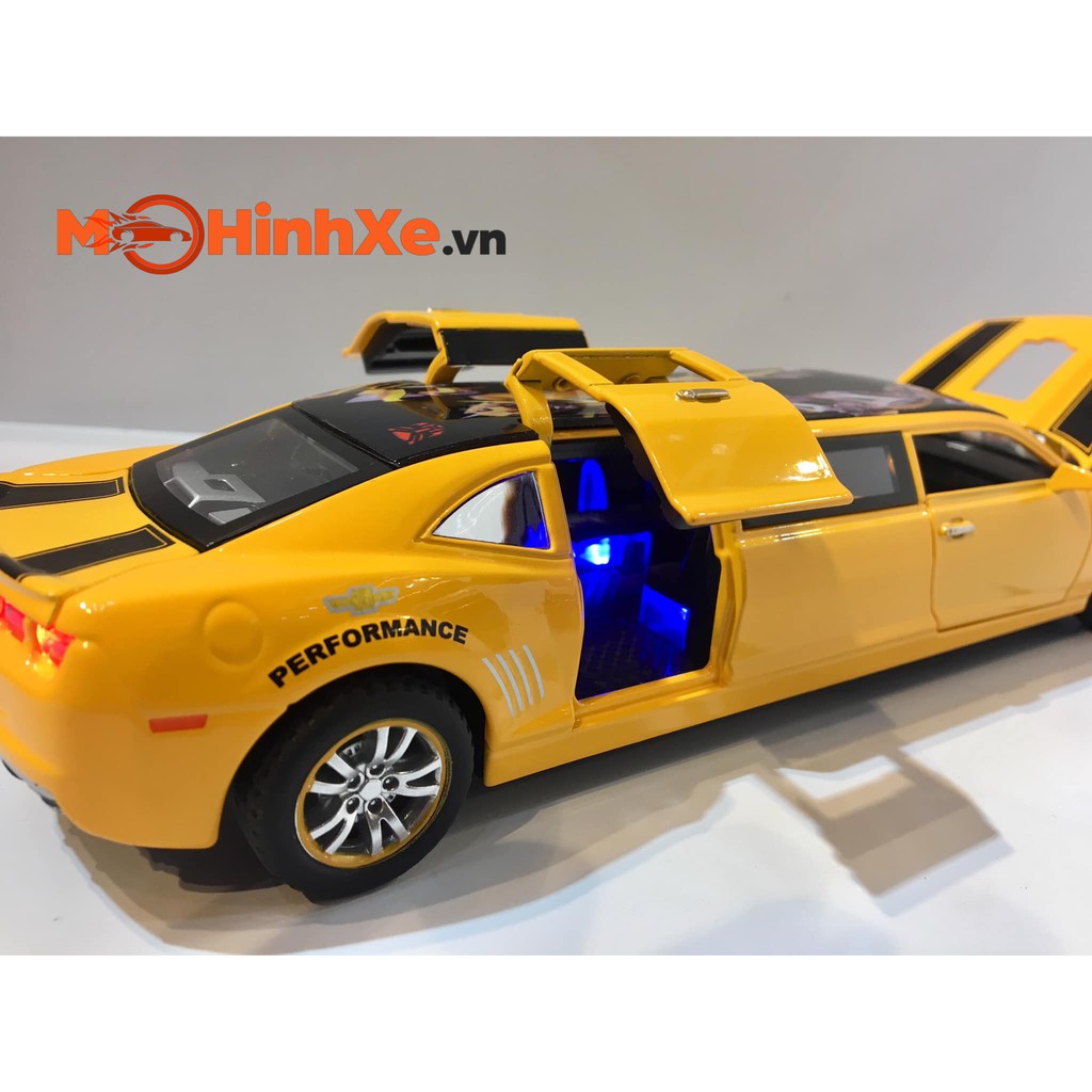 MÔ HÌNH XE CHEVROLET CAMARO TRANSFORMER 5 LIMOUSINE 1:32 HÃNG KHÁC