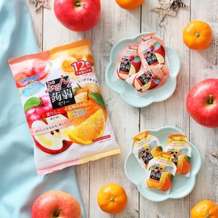 Thạch Trái Cây Mix Vị Orihiro 20g x 12 cái