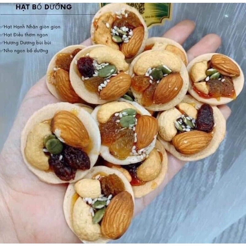 Bánh Mix hạt dinh dưỡng thơm ngon giòn giòn