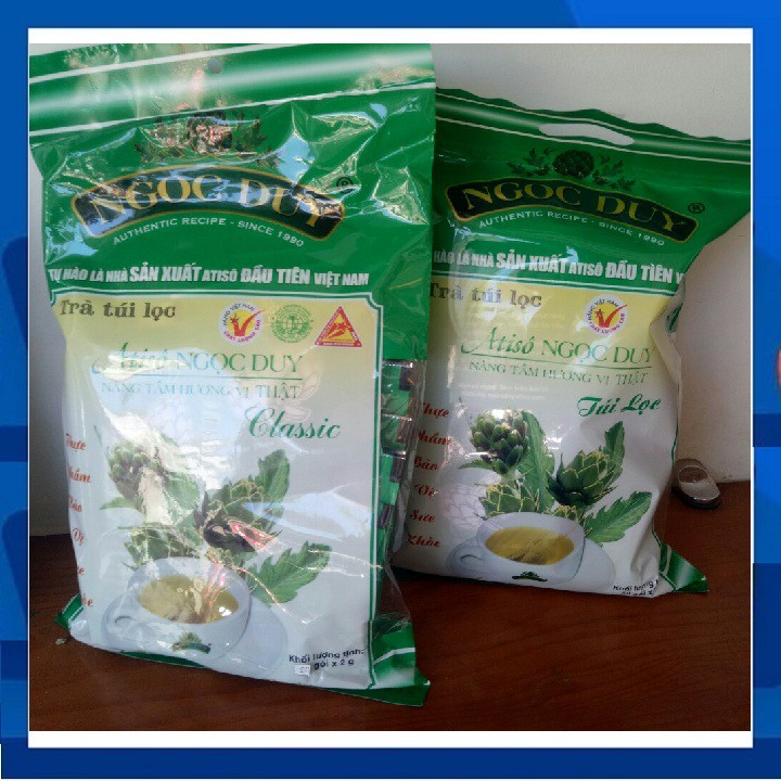 Trà atiso túi lọc đặc biệt Ngọc Duy - Gói xanh (50 túi lọc) | BigBuy360 - bigbuy360.vn