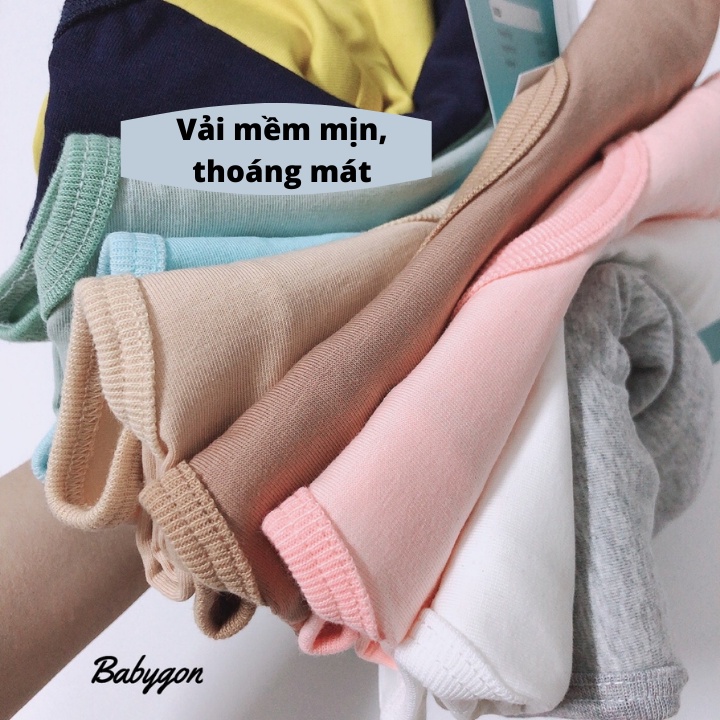 Áo thun bé trai ba lỗ 100% cotton Babygon AO001