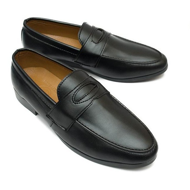 (XẢ HÀNG) Giày lười công sở nam (màu đen) MS12 | BigBuy360 - bigbuy360.vn