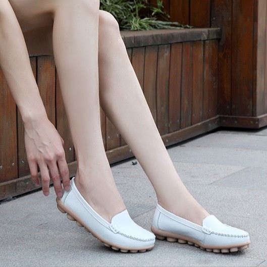 Giày da bò thủ công thời trang cho nữ giới