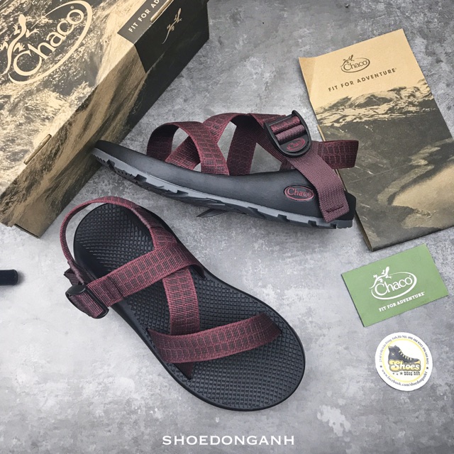 Dép Chaco nam cao cấp hàng hộp. Sandal chaco z1 mận