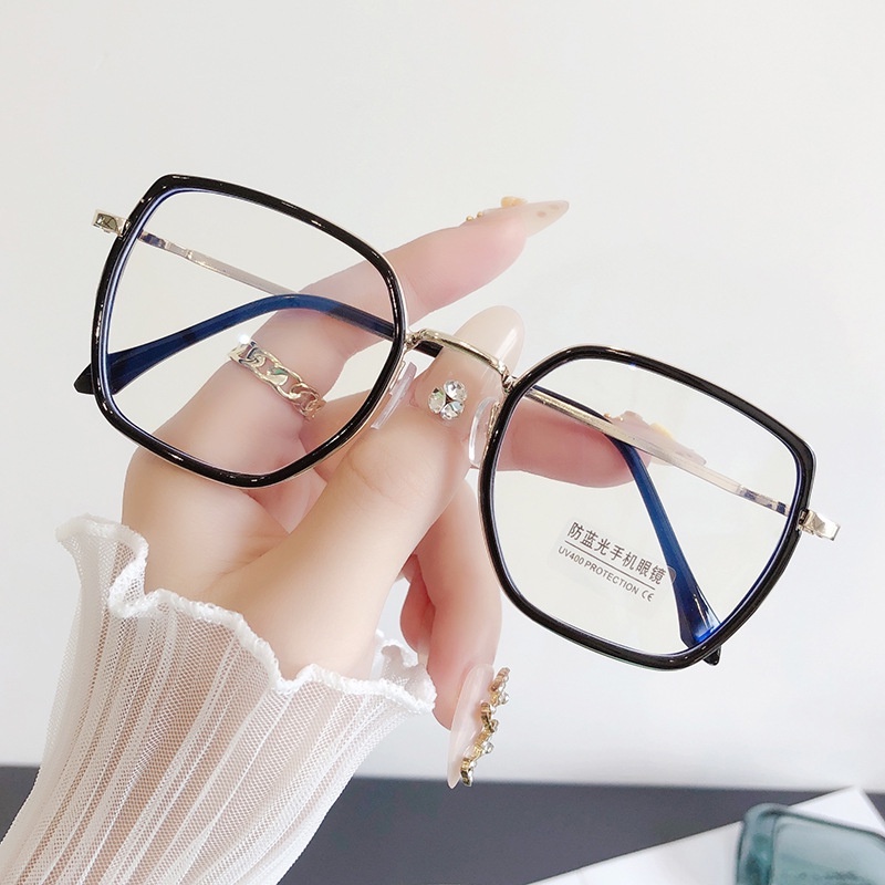 Mắt Kính Chống Bức Xạ Chống Ánh Sáng Xanh Thời Trang Hàn Quốc Cho Nữ