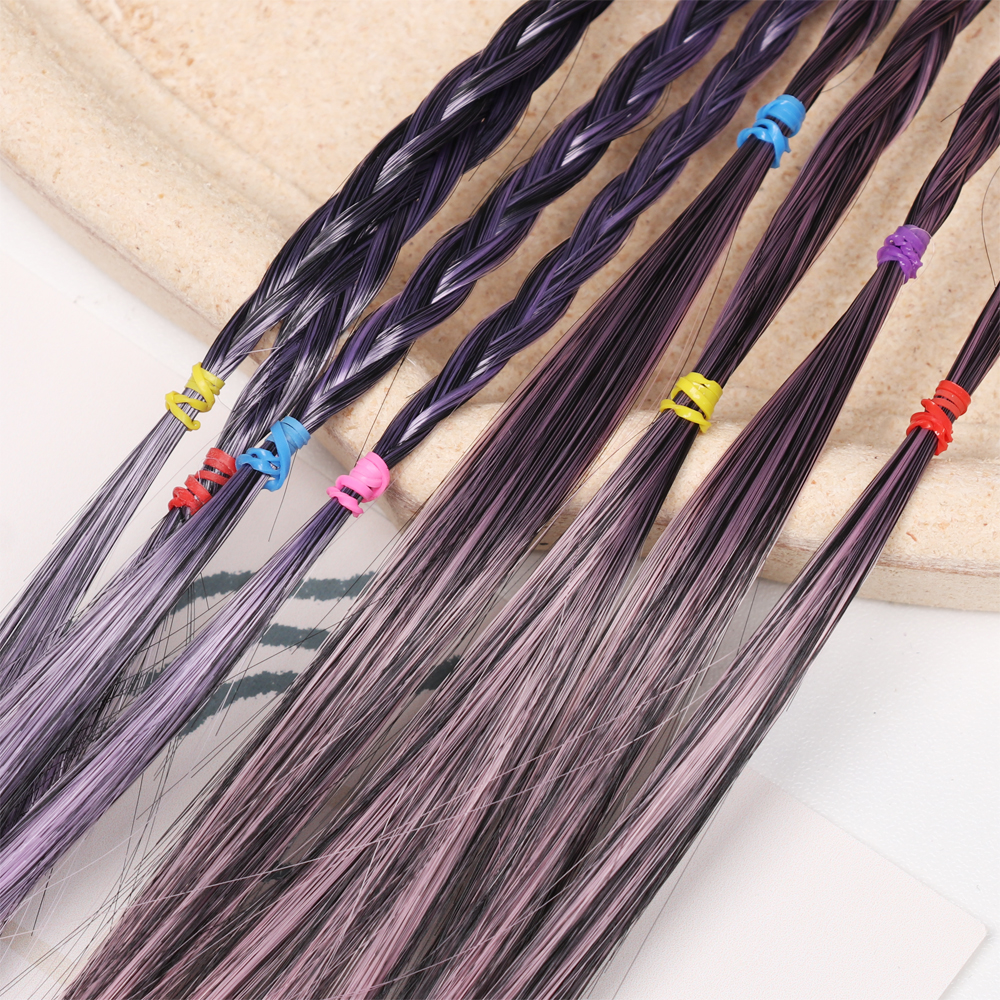 Dây Buộc Tóc Đuôi Ngựa Co Giãn Nhiều Màu Dễ Thương Thời Trang Cho Bé Gái