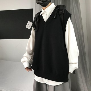 Áo Gile thu đông freesize dễ mix đồ dạo phố, áo len ba lỗ nam nữ M-2XL