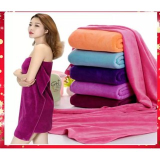 Khăn tắm cao cấp 70x140cm, khăn tắm body sợi microfiber siêu mịn