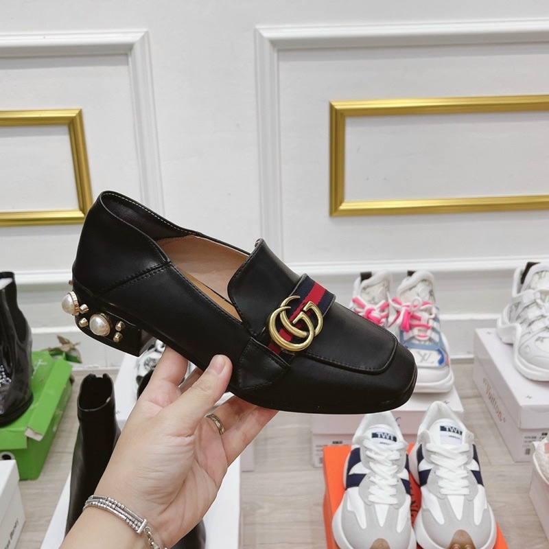 Giày G c gót ngọc fullbox