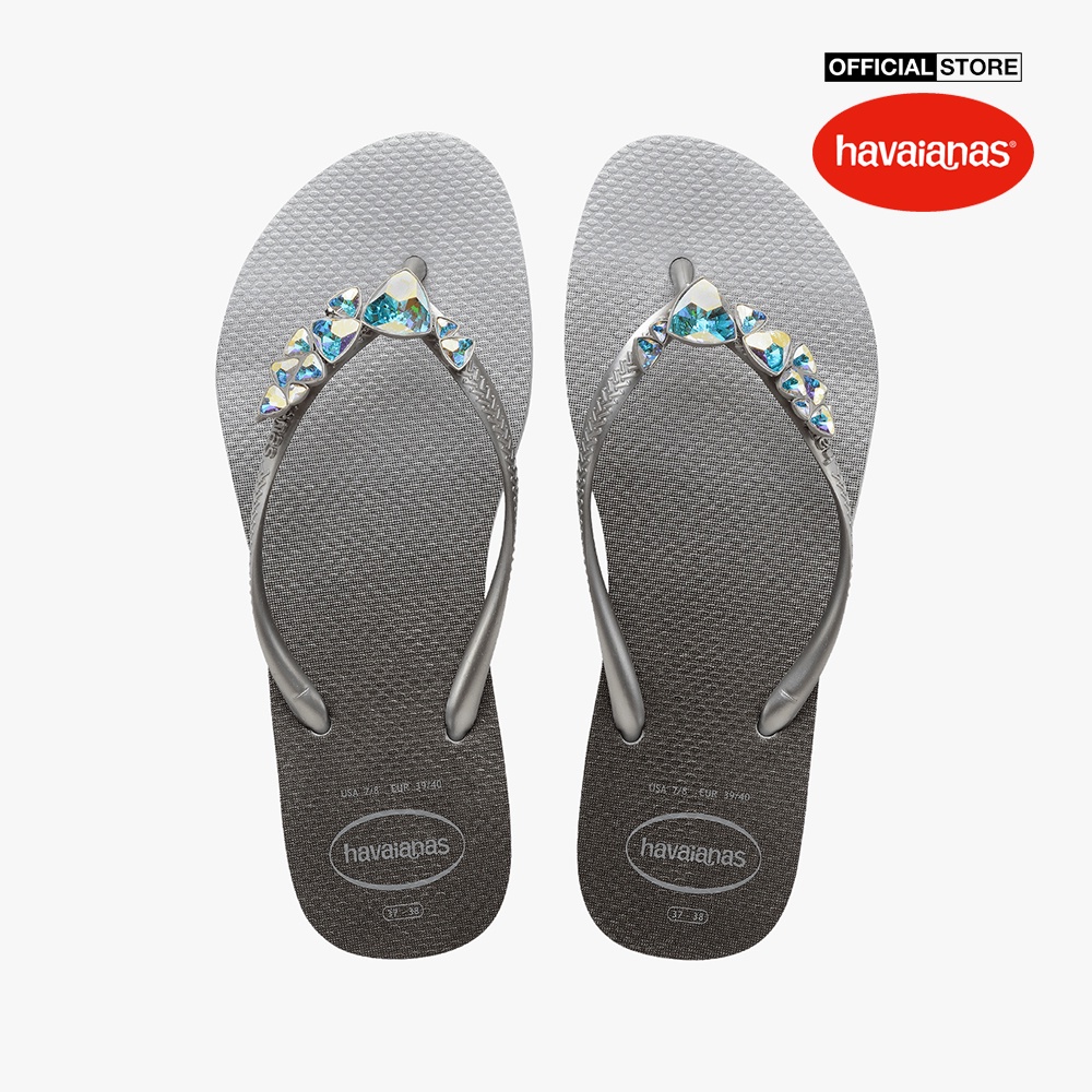 HAVAIANAS - Dép nữ Slim Organic Slim Polygon 4146126-3498