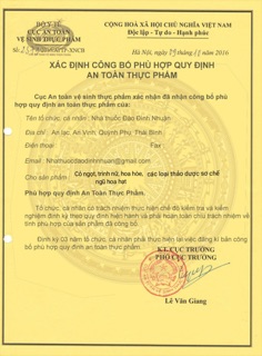 500gr hoa hoè Quê Thái Bình nguyên chất 100%