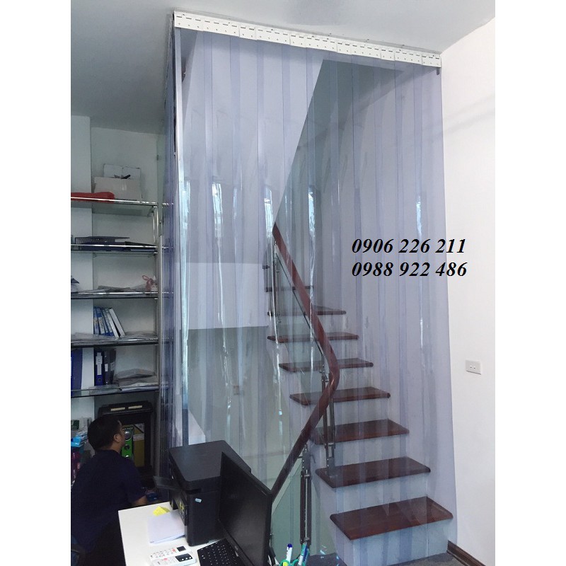Rèm nhựa PVC ngăn lạnh làm theo yêu cầu dày 1,5mm