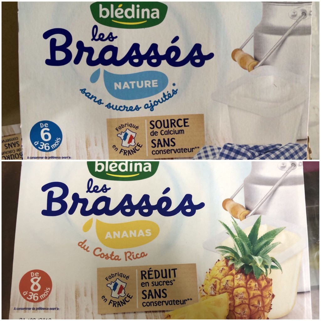 Sữa chua Bledina Pháp date 7 và 8/2022
