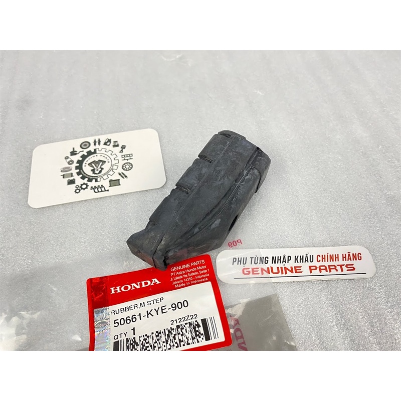 Cao su gác chân trước SONIC, WINNER, GTR chính hãng Honda Indonesia 50661KYE900 / 50661K56V00